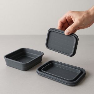 _283b8005-4405-4c62-b5f2-32e62c63790d Space-Saving Foldable Silicone Tray – Portable & Collapsible Organizer