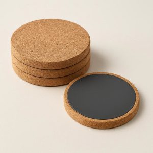 _5b612686-2310-4e95-883d-f430c088c00b Cork Coaster Set – Eco-Friendly Non-Slip Silicone Backing