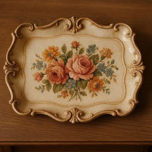 _9eba31e8-fed9-4e34-a344-ec03de685ae0 Vintage-Inspired Ceramic Tray – Ornate Floral Desktop Centerpiece